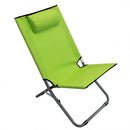 Spiaggina Alta Steel Oxford 76x50x33/74h cm in Acciaio e Oxford Vari Colori
