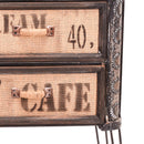 Mobile Vintage con 2 Cassetti H 635 cm