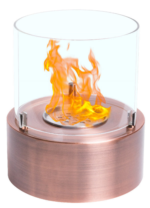 online Bioethanol Tischkamin Ø18x21 cm Classic Copper