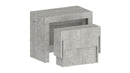 Panca Allungabile 66/290x25x45 cm Pratika Singola A Cemento  