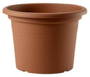Vaso Ø90x63 cm in Polipropilene Cilindro 90 Terracotta