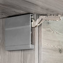 Braccetto per Ante a Ribalta Forza 580 - 1250 Plastica Grigio Antracite Acciaio e Tecnoplast Emuca