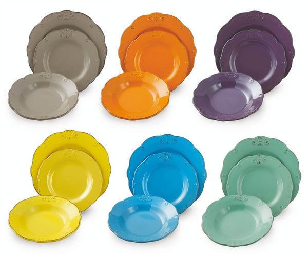 Villa d'Este Duchess Tafelservice aus Steinzeug 18-teilig sconto