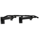 Barra per Trazioni a Muro 2 in 1 con 3 Impugnature Diverse 93,5x65x17 cm in Acciaio Nero