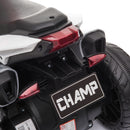 Moto Elettrica per Bambini 6V con 3 Ruote Rosso