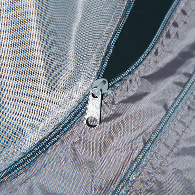 Tenda da Campeggio 3 Persone a Cupola Pop-Up Automatica a Igloo 286x209x122 cm in Poliestere Azzurro