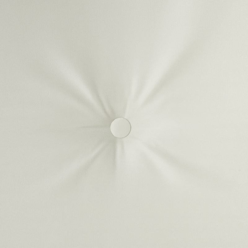 Dondolo Letto da Giardino 3 Posti con Tettuccio Regolabile 195x117x175 cm in Acciaio e Poliestere Crema e Nero