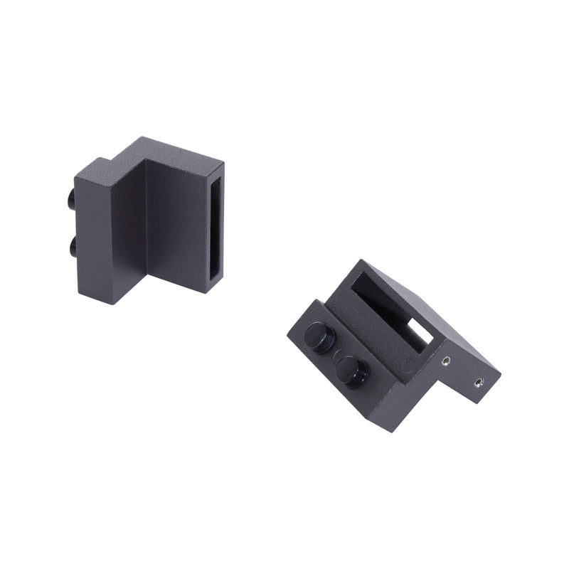 Binario per Porta Scorrevole Singola Stile Rustico 200x4x0,6 cm in Acciaio al Carbonio Marrone  