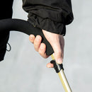 Passeggino per Cani Pieghevole 82x49,5x98 cm con Tettuccio Nero