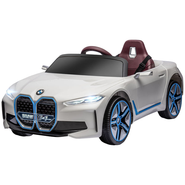 sconto Macchina Elettrica per Bambini 12V con Licenza BMW I4 Bianca