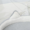 Albero Tiragraffi per Gatti 60x40x100 cm con Trespolo Casetta Rampa e Pallina in Legno e Peluche   