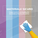 Set 12 Cubi Morbidi per Bambini 20x20x20cm in PU ed EPE Multicolore Chiaro  