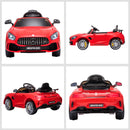 Macchina Elettrica per Bambini 12V con Licenza Mercedes GTR AMG Rossa