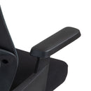 Sedia Poltrona Operativa con Supporto Lombare Altezza Regolabile Nero   