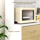 Credenza per Cucina con Armadietti a 2 Ante 80x40x180 cm Colore Legno  