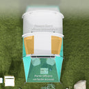 Tenda da Campeggio 2-4 Posti Impermeabile a Tunnel con Borsa di Trasporto 460x260x190 cm in Poliestere Verde