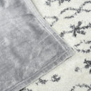 Coperta Plaid Dubleface 203x152x0,5 cm in Flanella 330 GSM Grigio