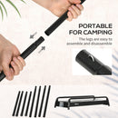 Barbecue a Carbone Carbonella 113x59x83,5 cm in Acciaio Nero