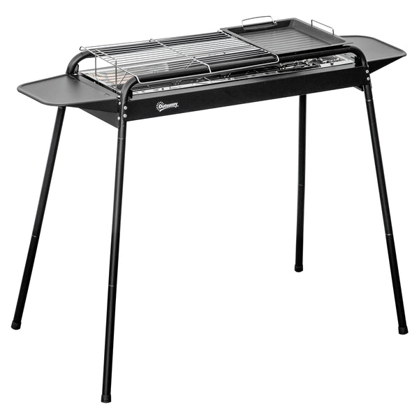 prezzo Barbecue a Carbone Carbonella 113x59x83,5 cm in Acciaio Nero