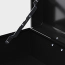 Cassetta per Attrezzi 6 Cassetti con Serratura 60x26x34 cm in Acciaio Nero