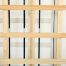 Fioriera da Esterno con Grigliato 90x43x150 cm in Legno di Abete Naturale