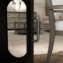 Camino a Bioetanolo da Pavimento Autoportante 43x25x68 cm Bruciatore da 1,2L in Acciaio Inox Nero