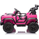 Macchina Elettrica per Bambini 24V Licenza Ford Bronco Raptor 2 Posti con Telecomando Rosa