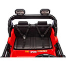 Macchina Elettrica per Bambini 24V Licenza Ford Bronco Raptor 2 Posti con Telecomando Rosso