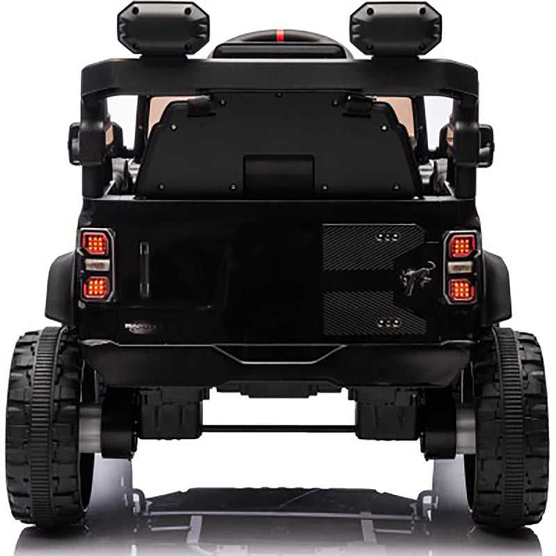Macchina Elettrica per Bambini 12V Licenza Ford Bronco Raptor con Telecomando Nero  