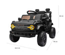 Macchina Elettrica per Bambini 12V Licenza Ford Bronco Raptor con Telecomando Nero  