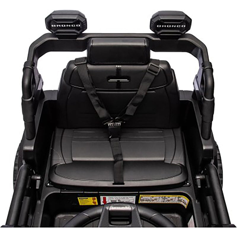 Macchina Elettrica per Bambini 12V Licenza Ford Bronco Raptor con Telecomando Nero  