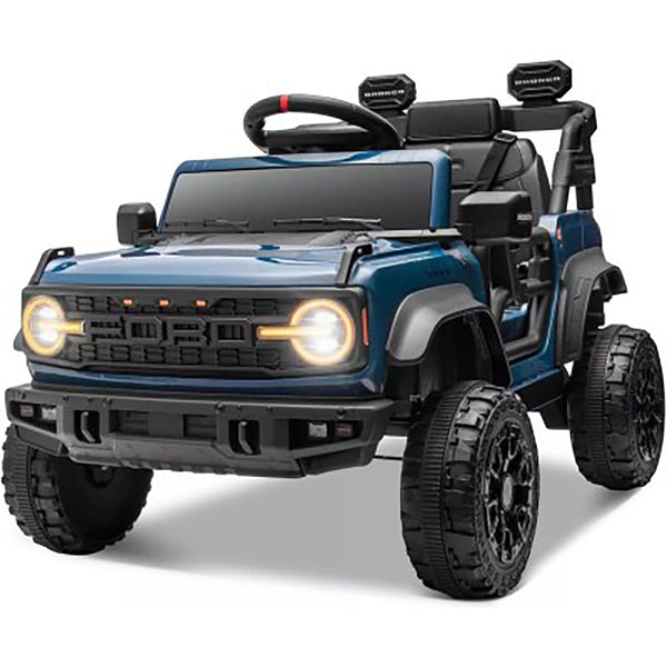 prezzo Macchina Elettrica per Bambini 12V Licenza Ford Bronco Raptor con Telecomando Blu