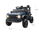 Macchina Elettrica per Bambini 12V Licenza Ford Bronco Raptor con Telecomando Blu  