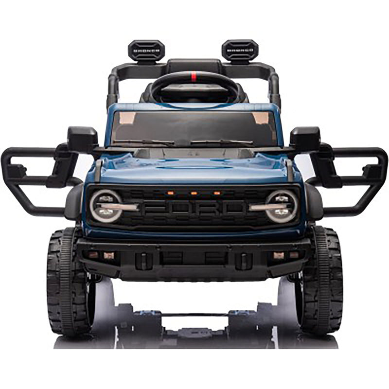 Macchina Elettrica per Bambini 12V Licenza Ford Bronco Raptor con Telecomando Blu  