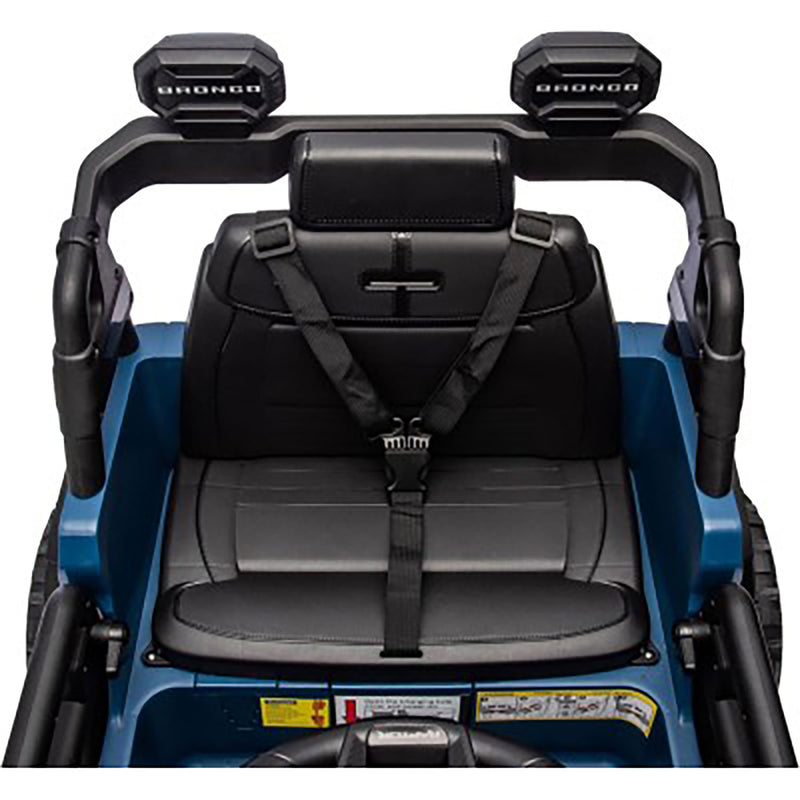 Macchina Elettrica per Bambini 12V Licenza Ford Bronco Raptor con Telecomando Blu  