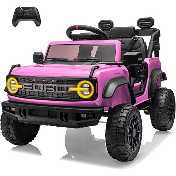 Macchina Elettrica per Bambini 12V Licenza Ford Bronco Raptor con Telecomando Rosa prezzo