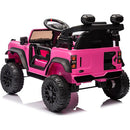 Macchina Elettrica per Bambini 12V Licenza Ford Bronco Raptor con Telecomando Rosa  