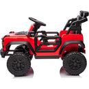 Macchina Elettrica per Bambini 12V Licenza Ford Bronco Raptor con Telecomando Rosso  