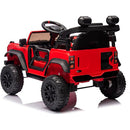 Macchina Elettrica per Bambini 12V Licenza Ford Bronco Raptor con Telecomando Rosso  