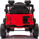 Macchina Elettrica per Bambini 12V Licenza Ford Bronco Raptor con Telecomando Rosso  