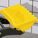 Escavatore A Pedali per Bambini con Ruspa Giallo   