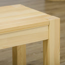 Panca 150x33x45 cm in Legno di Pino  Naturale