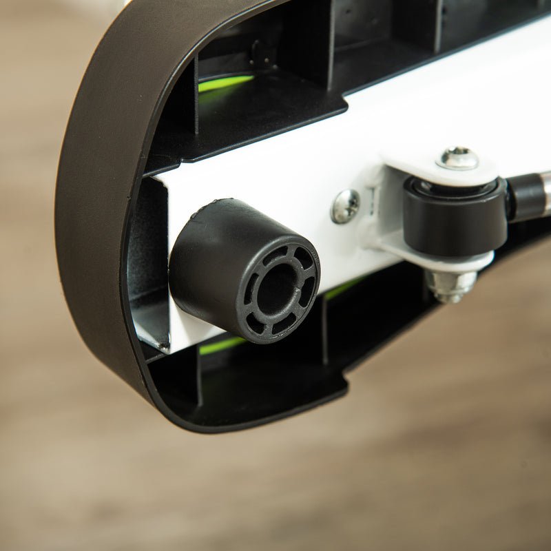 Stepper con Manubrio Monitor LCD 55x44x108 cm Bianco e Verde  