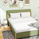 Set 2 Comodini con Cassetto e Ripiano a Giorno in Legno 39x28x41 cm Bianco  