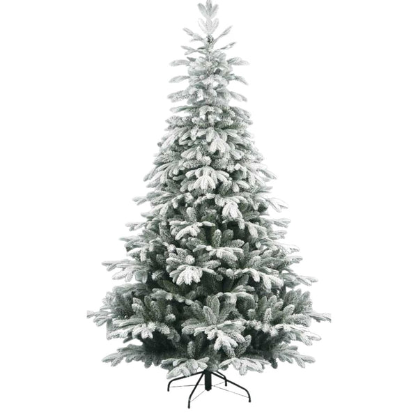 Albero di Natale realistico innevato in PE+PVC floccato prezzo