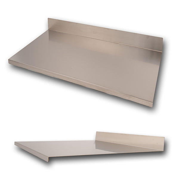 Tagliere Spianatoia per Alimenti Professionale con Alzatina 100x50 AISI 304 prezzo