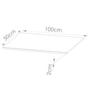 Tagliere Spianatoia per Alimenti Professionale 100x50 AISI 304  