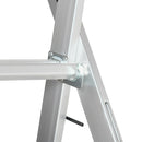 Trabattello Scala 3 in 1 ad Altezza Regolabile Max 150 Kg in Lega di Alluminio