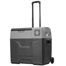 Frigo Portatile per Auto da 50L 58,6x37,8x54,5 cm con Pannello Touch e Ruote Grigio   