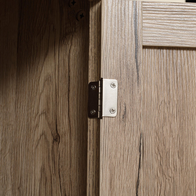 Mobile Credenza Cucina 4 Ante 80x40x182 cm in MDF color Legno